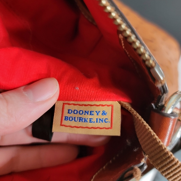 Dooney & Bourke Ostrich Satchel Bag - Picture 5 of 7